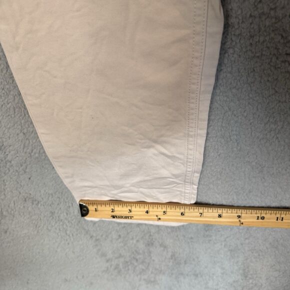 Banana Republic Pants Mens 33x21 Beige Athletic Fit Traveler Chino Tapered Leg - Picture 6 of 11